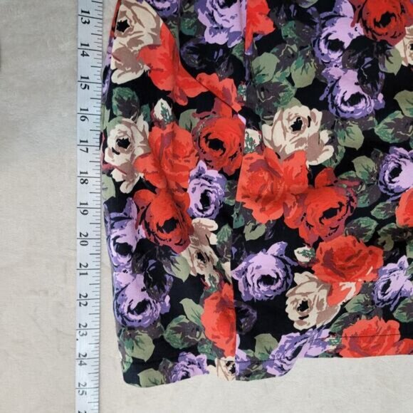 Asos Floral Sheath Dress - Size 4 - Picture 7 of 8